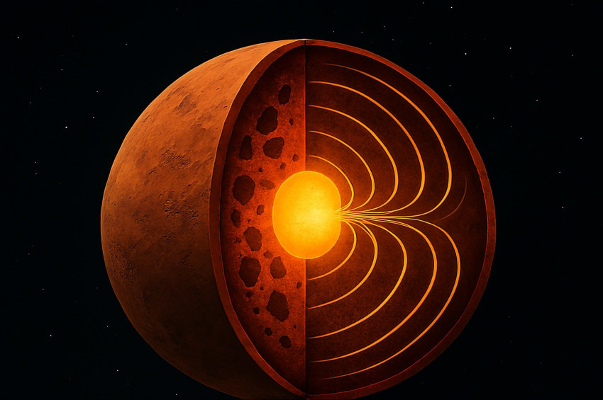 Mars Mantosu, Antik Çarpışmaların İzlerini Saklıyor