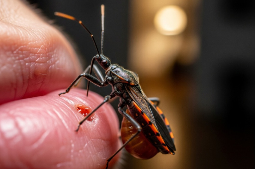 Öpücük böceği, Trypanosoma cruzi ve Chagas hastalığı Amerikanın korkulu rüyası oldu