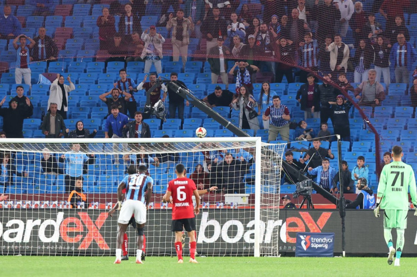 Trabzonspor ile Gaziantep puanları paylaştı.