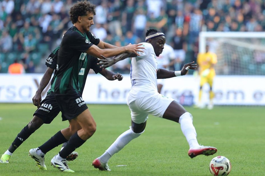 Kocaelispor - Rizespor maçı karşılık birer golle sonuçlandı: 1-1