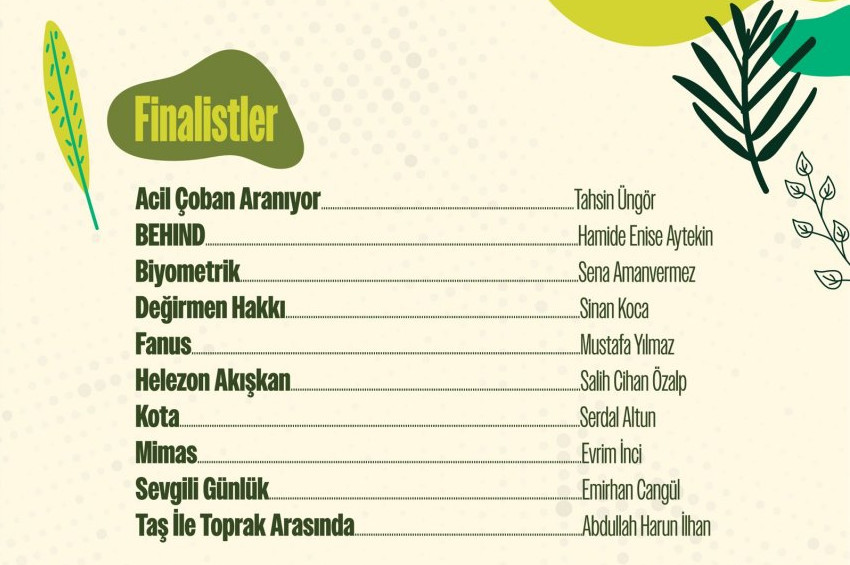 Doğanın Ruhu Kısa Film Yarışması finalistler belli oldu