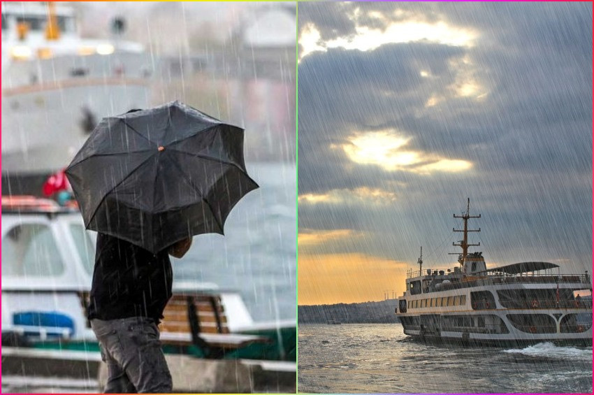 İstanbulda hava sıcaklığında ani düşüş olacak, yağmura dikkat