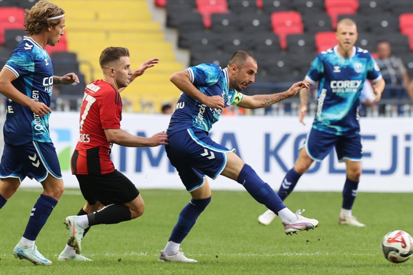 Gaziantep FK ile Samsunsporu gol düellosu berabere bitti: 2-2