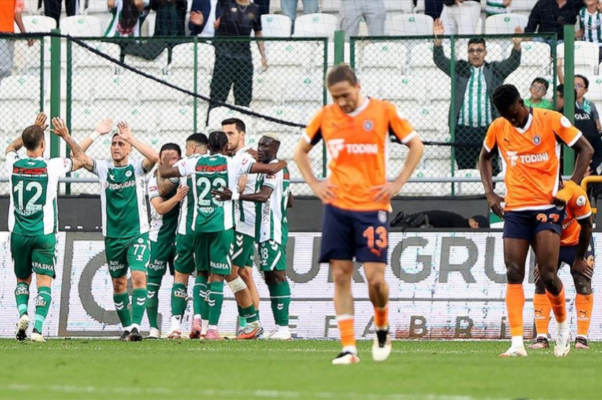 Konyaspor, Başakşehirden 3 puanı 2 golle etti