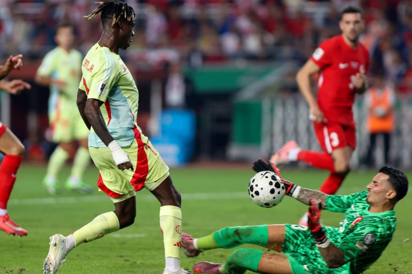 Uğurcana rağmen hezimet: Türkiye:0 - İspanya:6