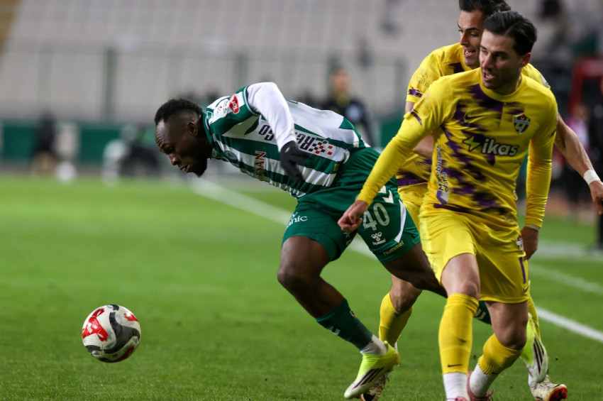 Konyaspor ile Eyüpspor birer golle puanları paylaştı