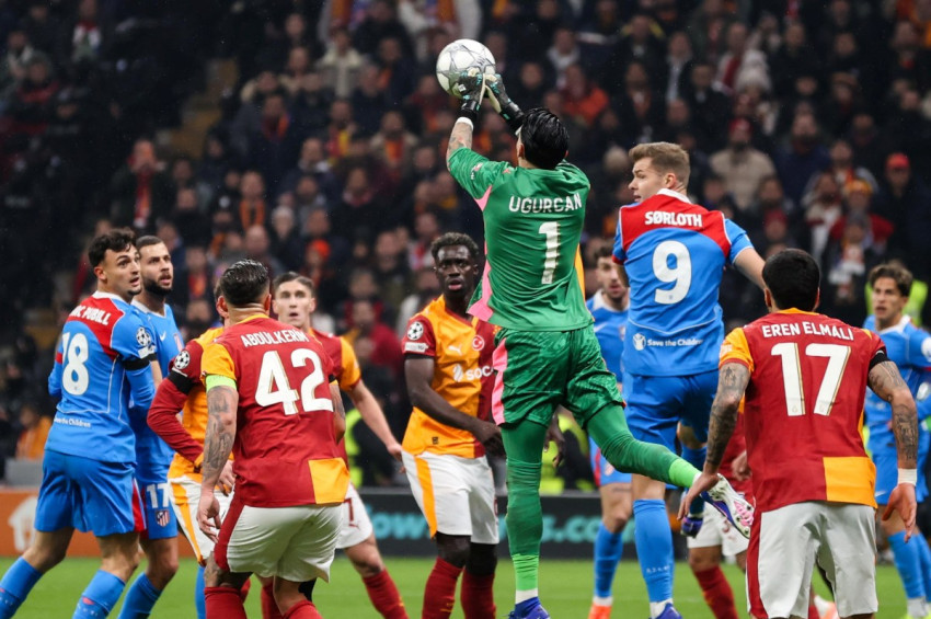 Galatasaray, Atletico Madridden 1 paun almayı başardı: 1-1