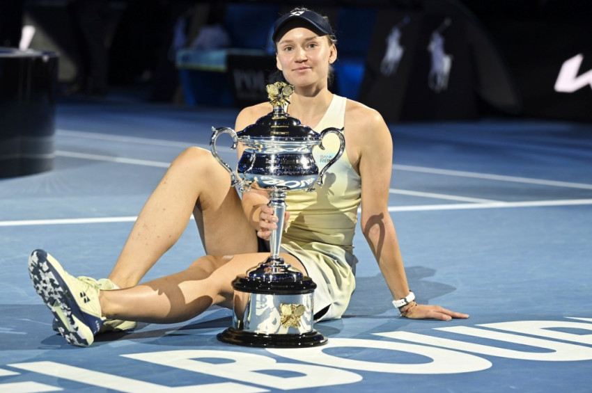Avustralya Açık kadınlar şampiyonu Elena Rybakina