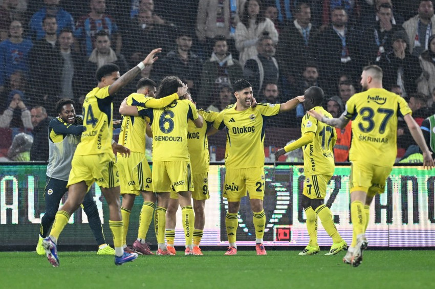 Karadenizde ağlar 5 kez havalandı: Trabzonspor 2 - Fenerbahçe 3