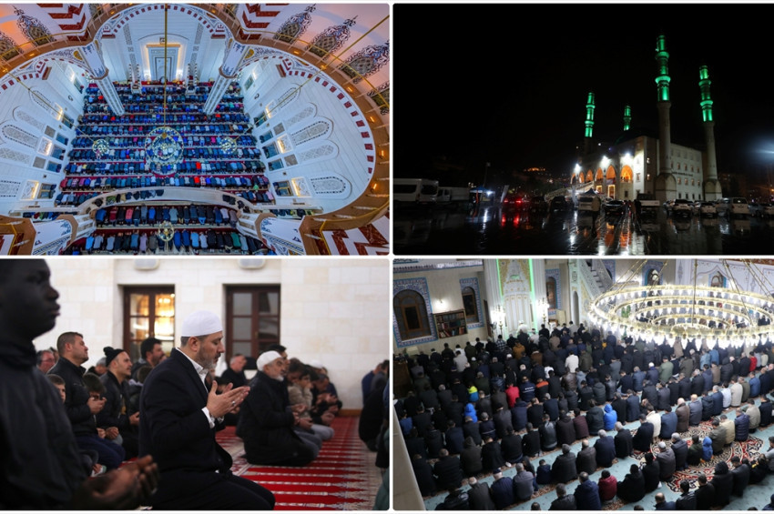 Berat Kandili İslam Dünyasında coşkuyla eda edildi