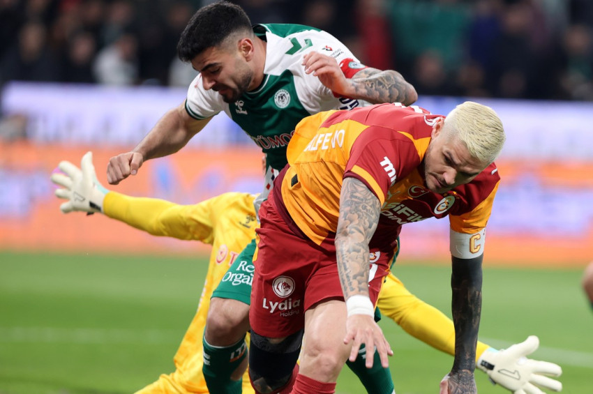 Konyaspor, Galatasaraya soğuk duş aldırdı: 2-0