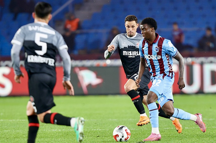 Trabzonspor, Fatih Karagümrükü 3-1 yendi