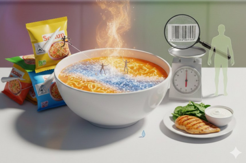 Aman dikkat: Hazır çorbalar doyururken sağlığınızı tehlikeye atıyor
