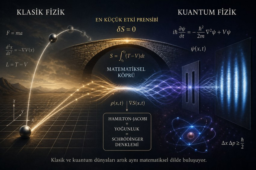 Klasik ve Kuantum Fizik Arasında Matematiksel Köprü kuruldu