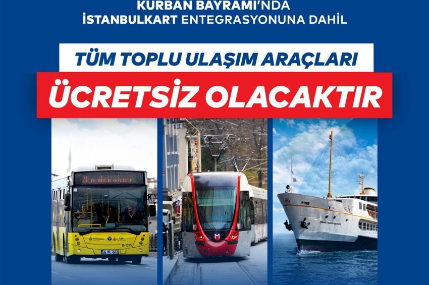 İstanbulda bayram hazırlıkları tamam, toplu taşıma bayramda ücretsiz
