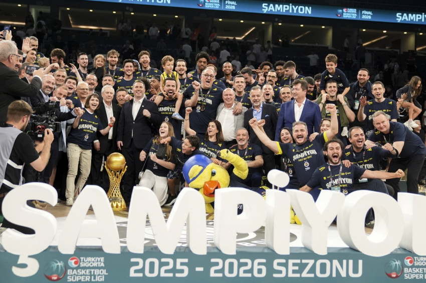 Fenerbahçe, Basketbol Süper Ligi 2025-26 sezonu şampiyonu oldu