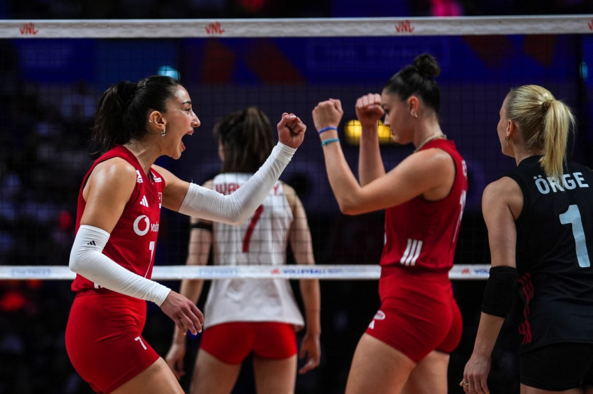 Türkiye, Milletler Liginde Çini 3-0 yenerek finale çıktı