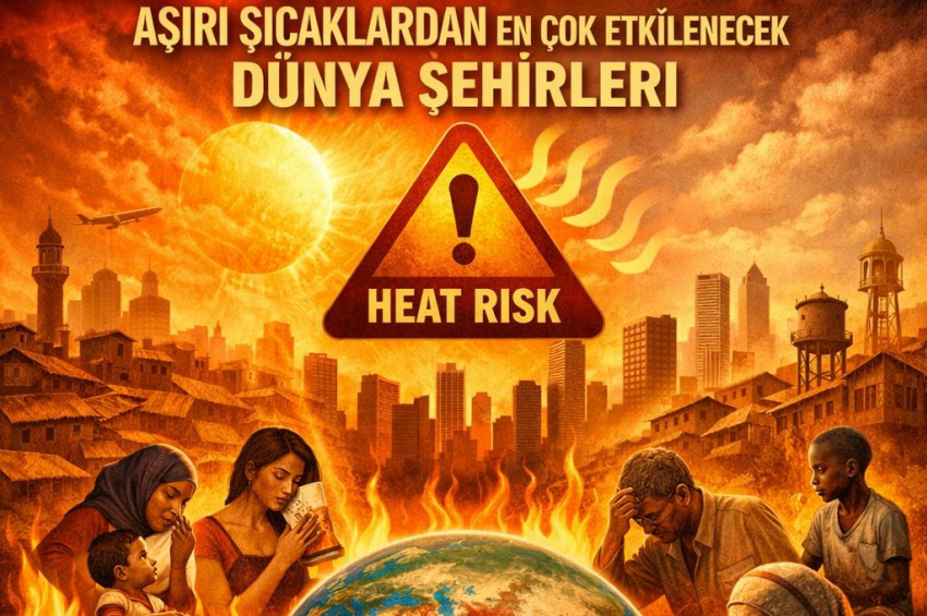 Aşırı sıcakların tehdit ettiği en riskli kentler